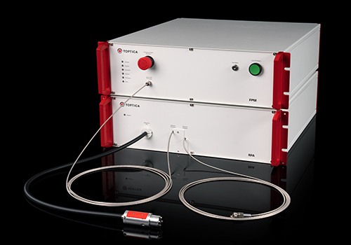  RFA, a high power single-frequency CW Raman Fiber Amplifier.