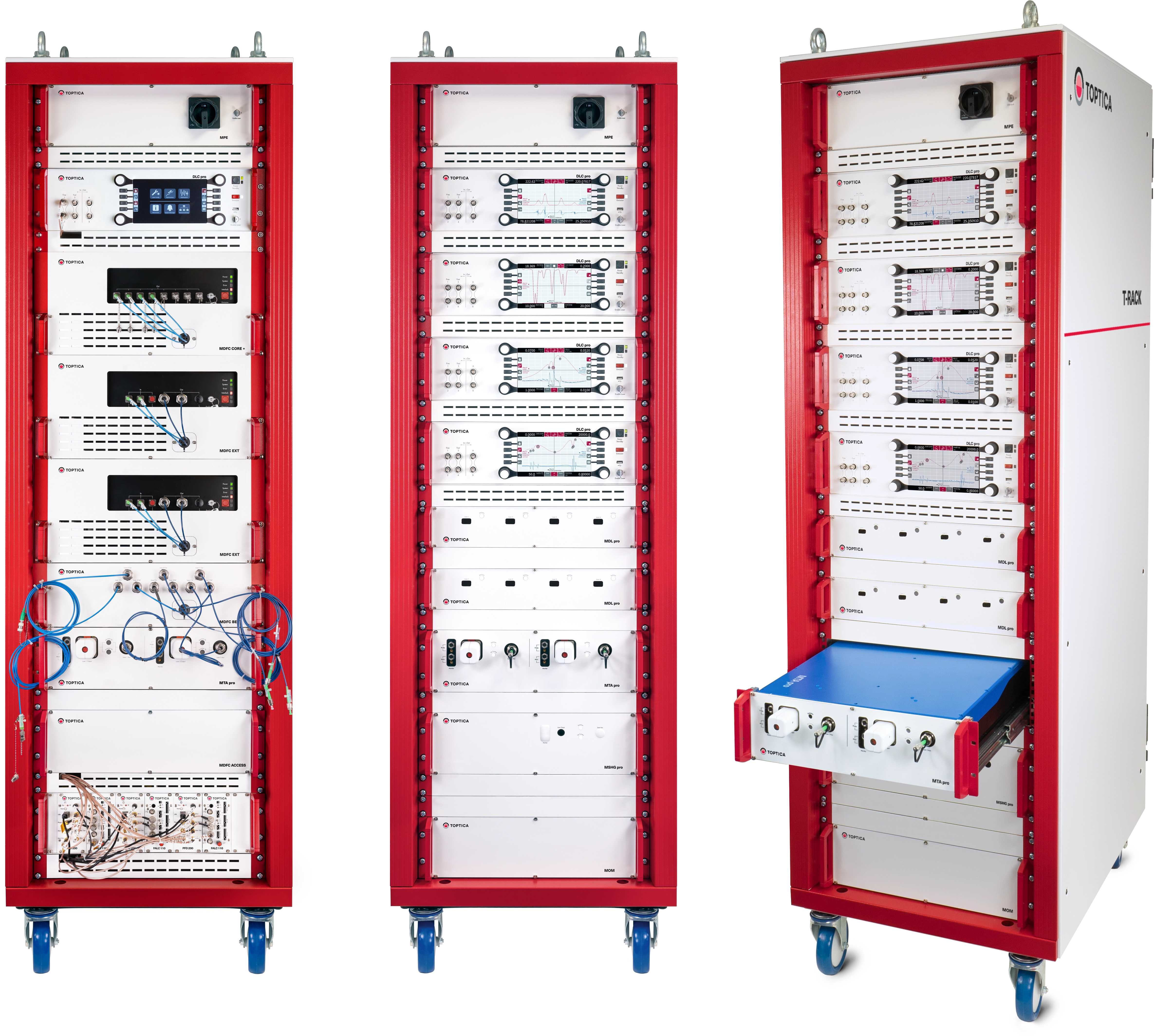 TOPTICA Photonics SE - Rack integrated lasers - T-RACK